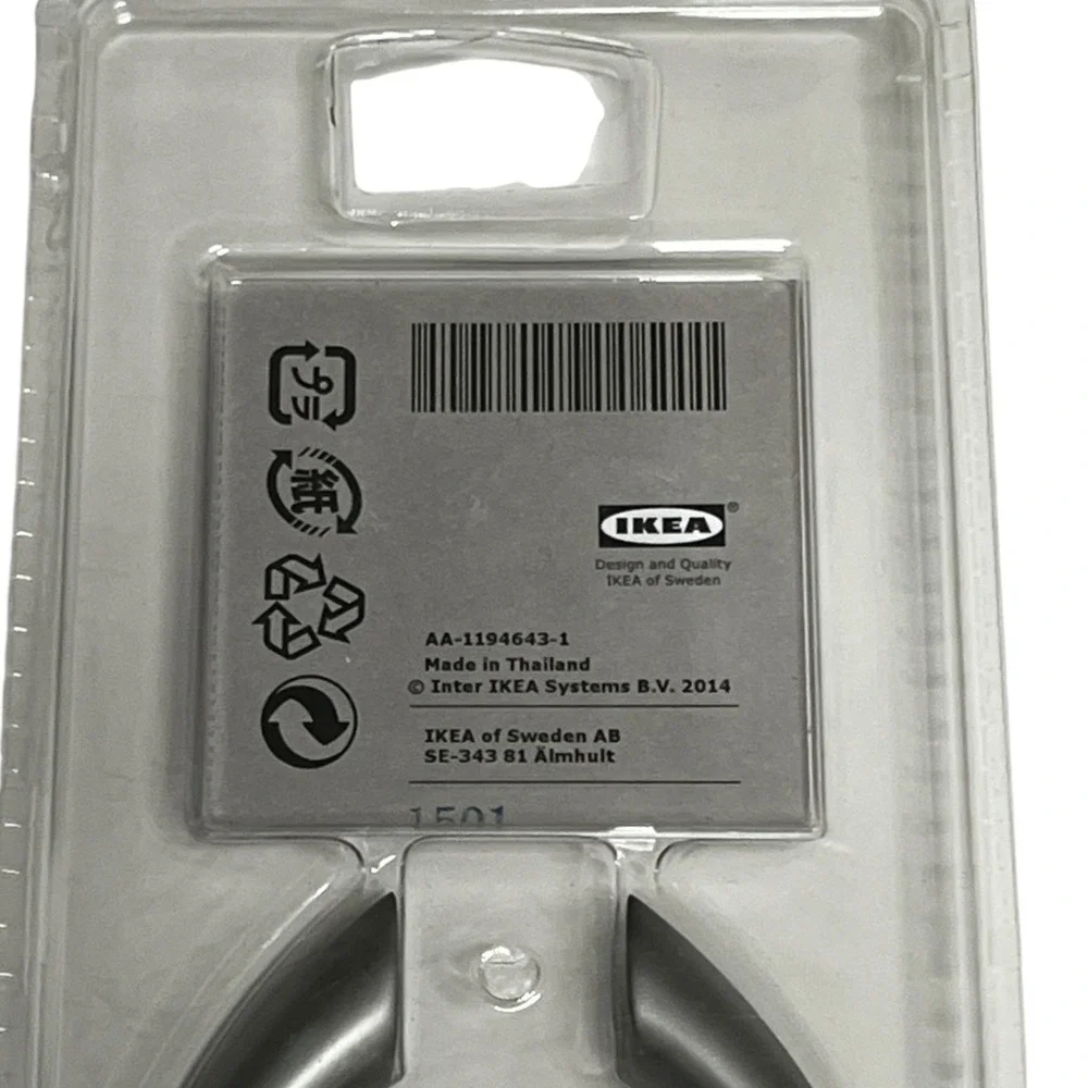 Ikea TAG Drawer Pull Mikael‎ Warnhammar X2, 966.706.83, 96mm, 3 3/4